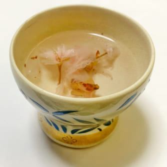 桜茶ヴィジュアル